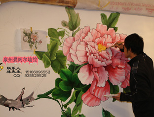 泉州晋江兰峰新城作品-曼阁尔墙绘作品